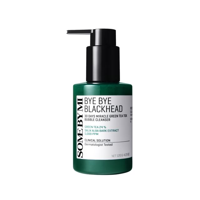 Bye Bye Blackhead 30 Days Miracle Green Tea Tox Bubble Limpiador
