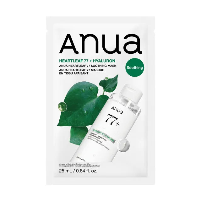 Heartleaf 77% Soothing Sheet Mascarilla