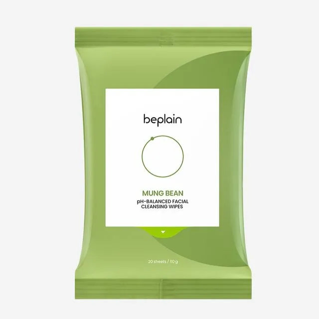 Mung Bean pH-balanced Toallas Faciales Limpiadoras