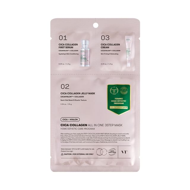 Cica Collagen All In One 3 Step Mascarilla