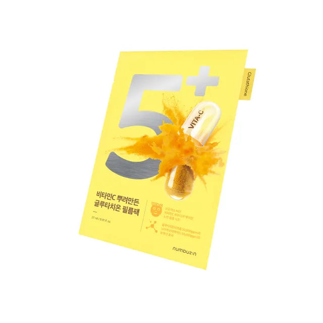 No.5+ Glutathione Vitamin Concentrated Mascarilla