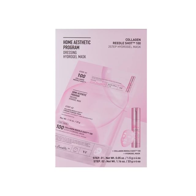 Collagen Reedle Shot 100 2Step Hydrogel Mascarilla Set