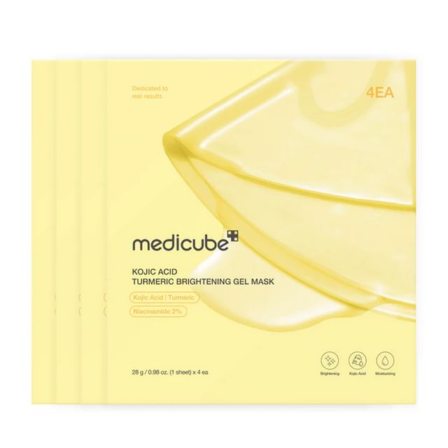 Kojic Acid Turmeric Brightening Gel Mascarilla Set