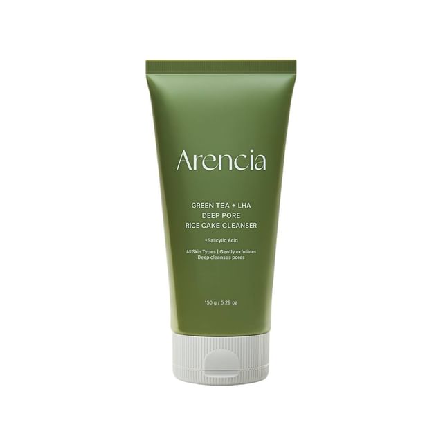 Limpiador Facial con Té Verde y LHA Green Tea + LHA Deep Pore Rice Cake