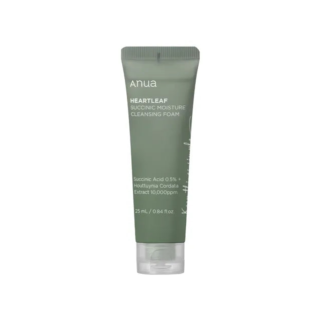 Heartleaf Succinic Moisture Espuma Limpiadora Mini
