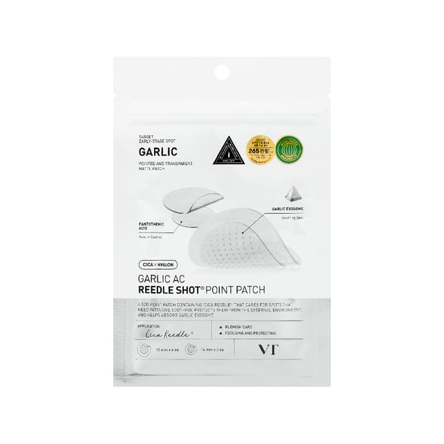 Garlic AC Reedle Shot Point Parches