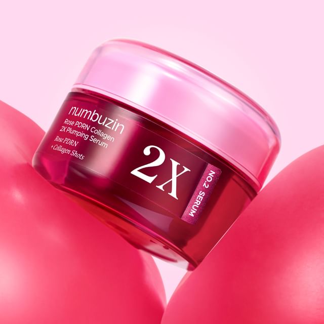 No.2 Rose PDRN Collagen 2X Plumping Suero