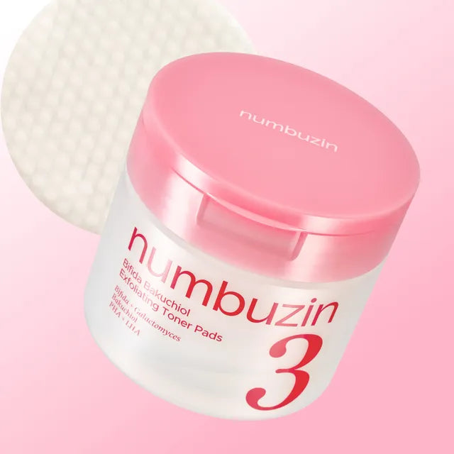 No.3 Bifida Bakuchiol Exfoliating Toner Pads
