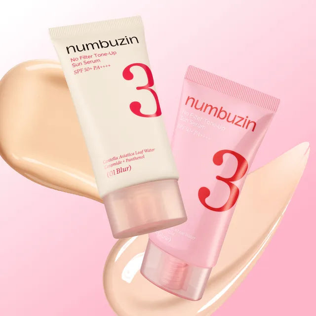 No.3 No Filter Tone-Up Sun Serum # 1 Blur